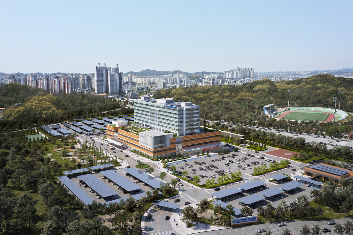 군산전북대학교병원 조감도. 군산시 제공
