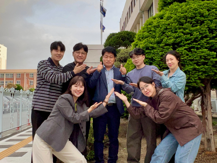 2026년 1분기 '빛고을 으뜸 수사팀'에 선정된 광주 북부경찰서 통합수사5팀. 광주 북부경찰서 제공