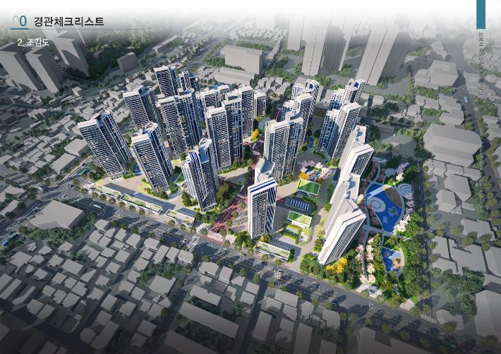 죽도5구역 조감도. 포항시 제공