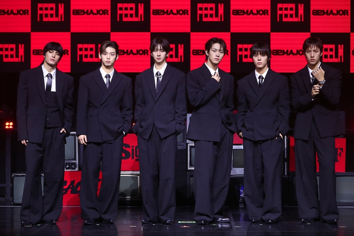 그룹 82메이저가 28일 오후 4시 서울 서대문구 예스24 원더로크홀에서 미니 5집 '필름' 쇼케이스를 열었다. 그레이트엠엔터테인먼트 제공
