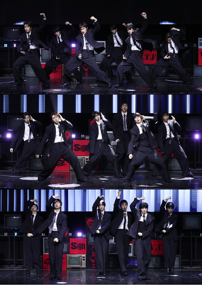 82메이저는 컴백 쇼케이스에서 타이틀곡 '사인' 포함해 총 3곡 무대를 공개했다. 그레이트엠엔터테인먼트 제공
