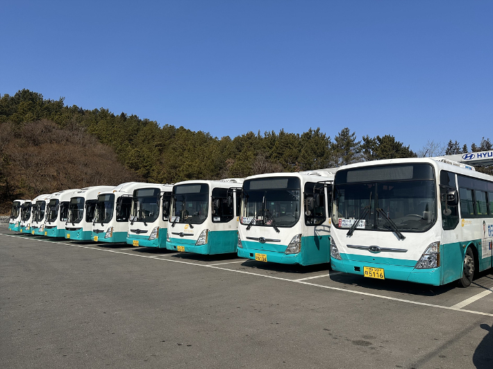 여수 시내버스. 여수시 제공
