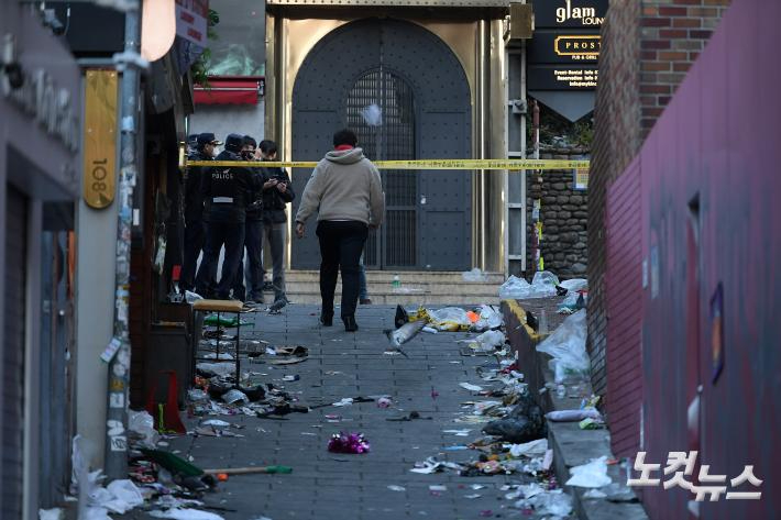 이태원 참사 현장. 박종민 기자 