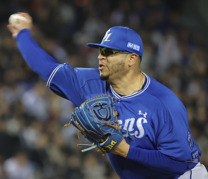 후라도, 승리를 향해. 연합뉴스