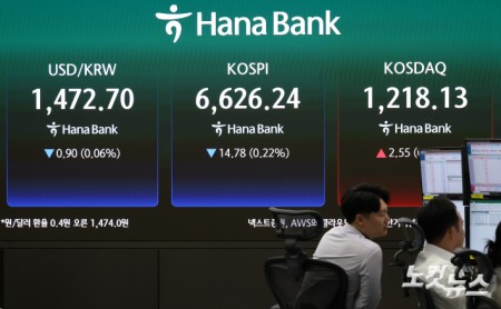 코스피 하락 출발