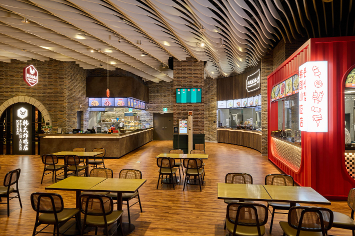 제주드림타워 '드림 푸드코트'. 롯데관광개발 제공