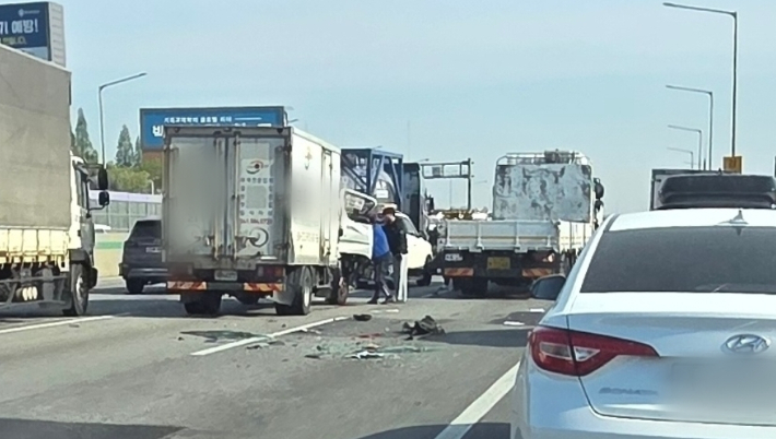 사고 현장 모습. 독자 제공