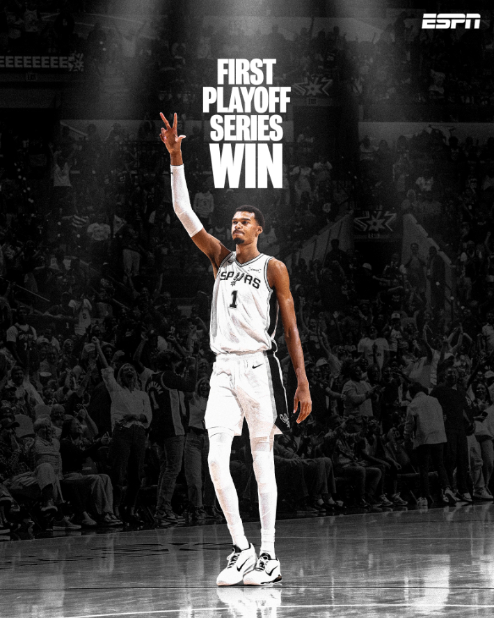 빅터 웸반야마. ESPN X