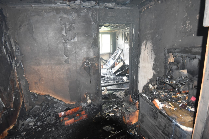 화재 모습. 대전소방본부 제공