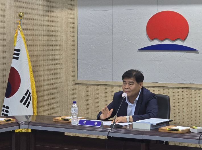 심규언 동해시장. 동해시 제공 