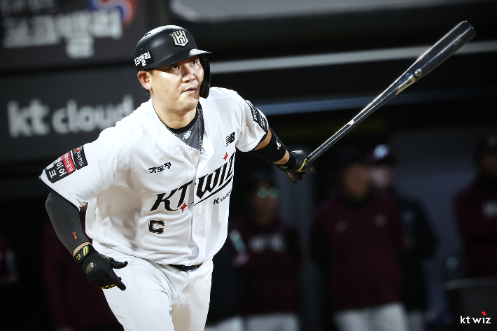 장성우. KT 위즈