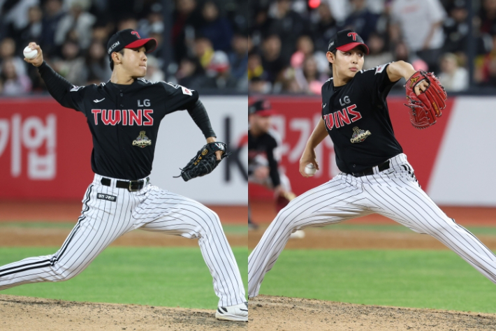 우강훈, 김영우. LG 트윈스