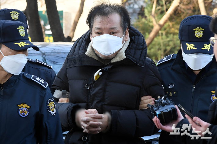 '건진법사' 전성배씨. 황진환 기자