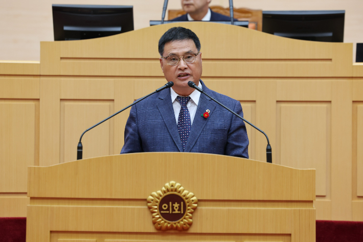 주종섭 의원. 전남도의회 제공