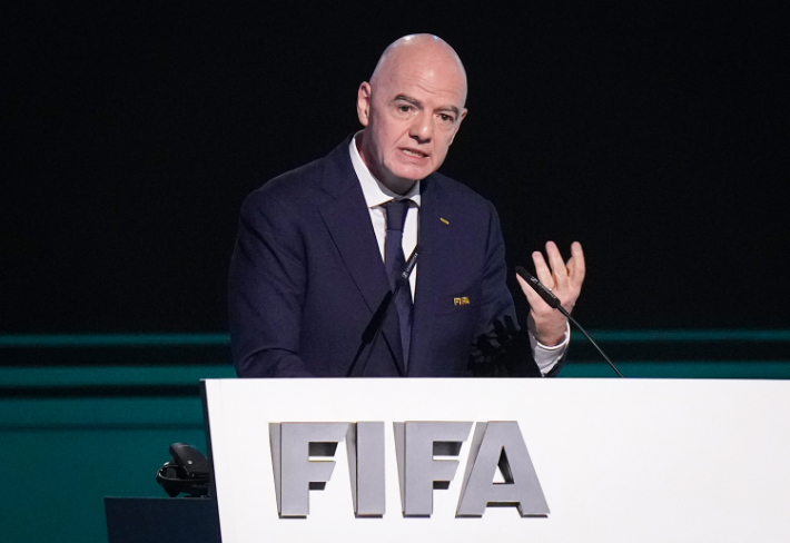 잔니 인판티노 FIFA 회장. 연합뉴스