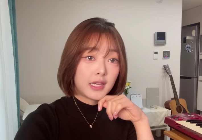 걸그룹 아리아즈 출신 효경 유튜브 채널 갈무리