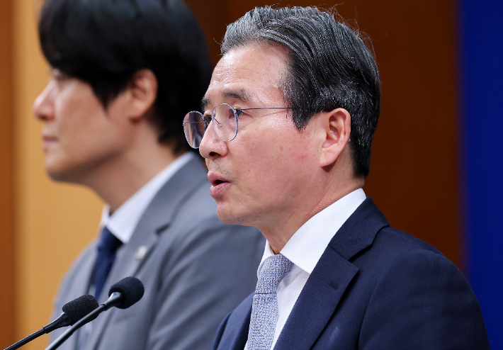 김용범 정책실장. 연합뉴스