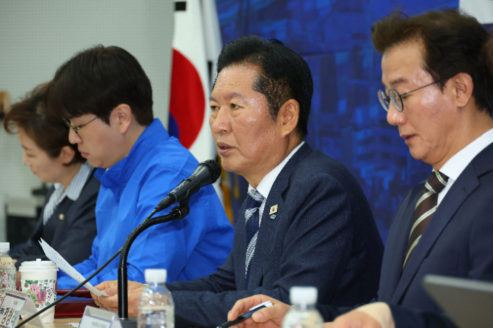 더불어민주당 정청래 대표. 연합뉴스