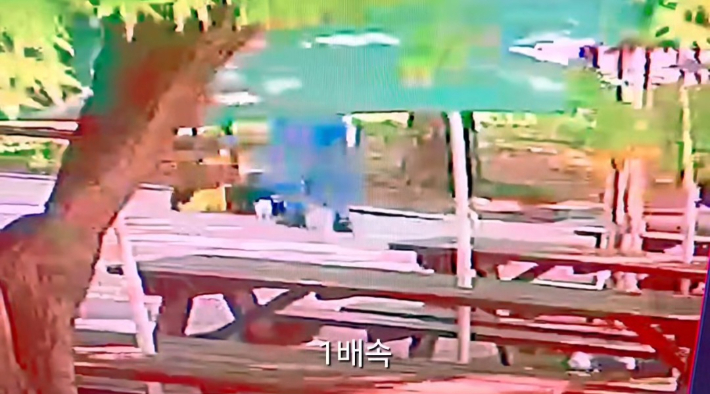 인천 부평 한 공원에서 A씨에게 폭행당해 쓰러진 B군. 피해자 부모 측 SNS 캡처