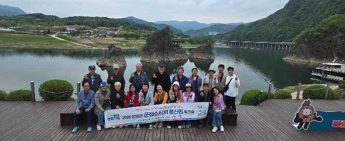 진안군 군정소식지 통신원 워크숍이 최근 충북 단양군 일원에서 진행됐다. 진안군 제공