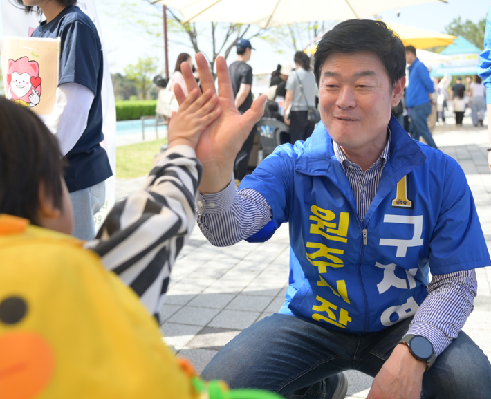 구자열 더불어민주당 원주시장 예비후보. 구자열 예비후보 제공 