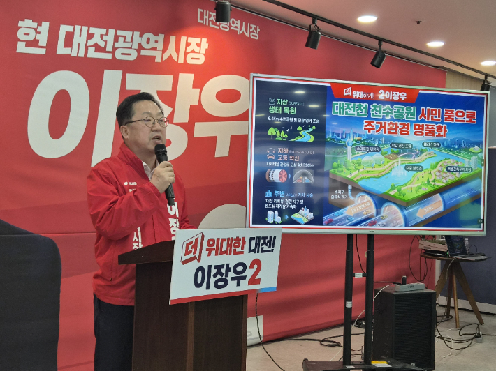 이장우 후보. 이장우 후보 선거사무소 제공