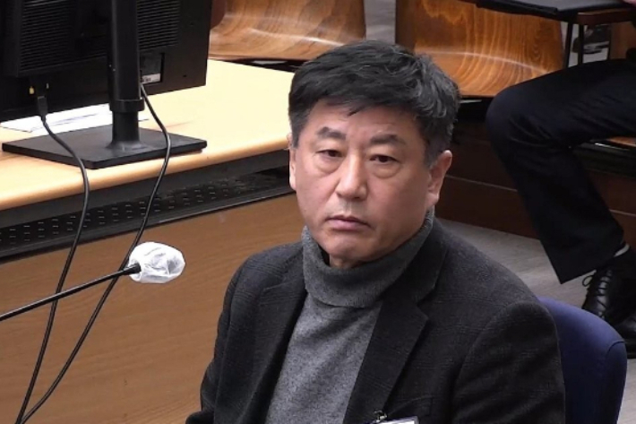 노상원 전 국군정보사령관. 서울중앙지방법원 제공