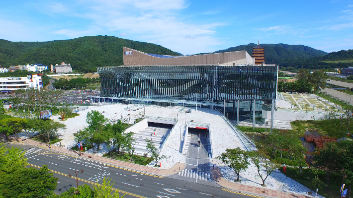 2025 APEC 정상회의 주 회의장으로 사용한 경주 화백컨벤션센터(HICO). 경주시 제공