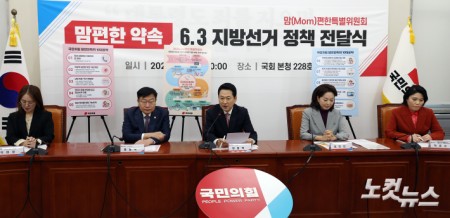 8일 서울 여의도 국회에서 열린 국민의힘 맘(Mom)편한특별위원회 