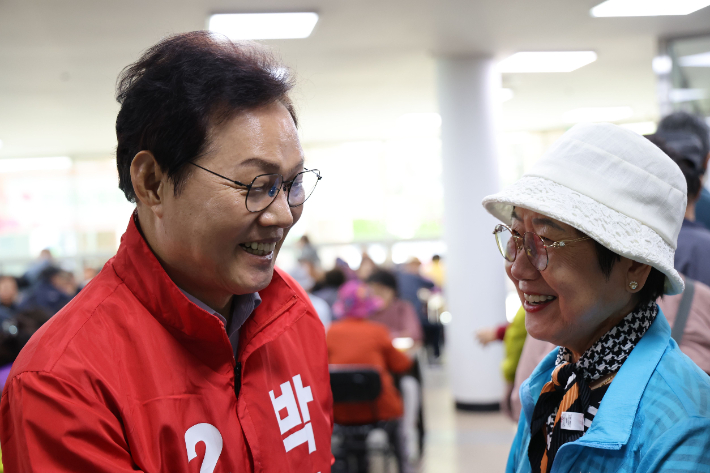 국민의힘 박완수 경남지사 후보. 박 후보 캠프 제공 
