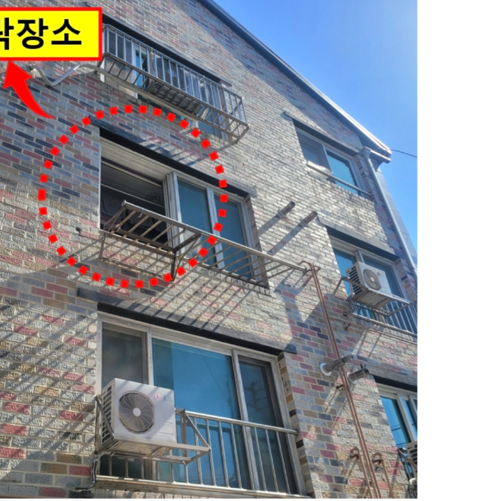 추락 장소. 전북소방본부 제공