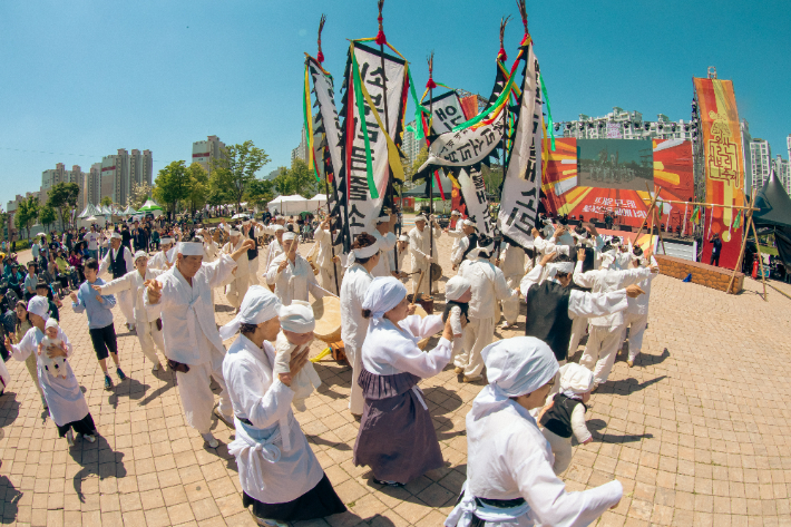울산 쇠부리 공연. 북구청 제공