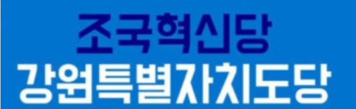 조국혁신당 강원도당 제공