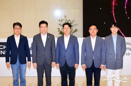 LG사이언스파크 방문한 정원오 후보