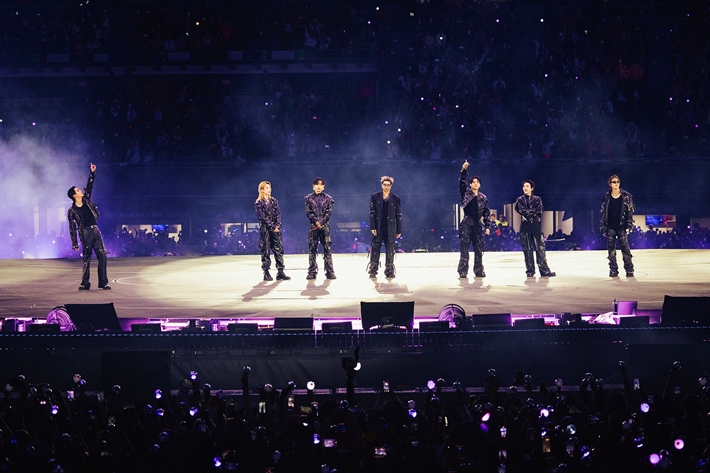 방탄소년단이 멕시코에서 단독 콘서트를 하는 것은 2015년 이후 10년 10개월 만이다. 빅히트 뮤직 제공