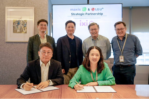 LG유플러스는 말레이시아 선도 통신 사업자인 맥시스(Maxis)와 AI 통화 서비스 익시오(ixi-O)의 말레이시아 상용 출시를 추진하기로 합의했다. LG유플러스 제공