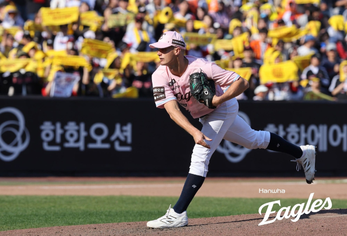 잭 쿠싱. 한화 이글스
