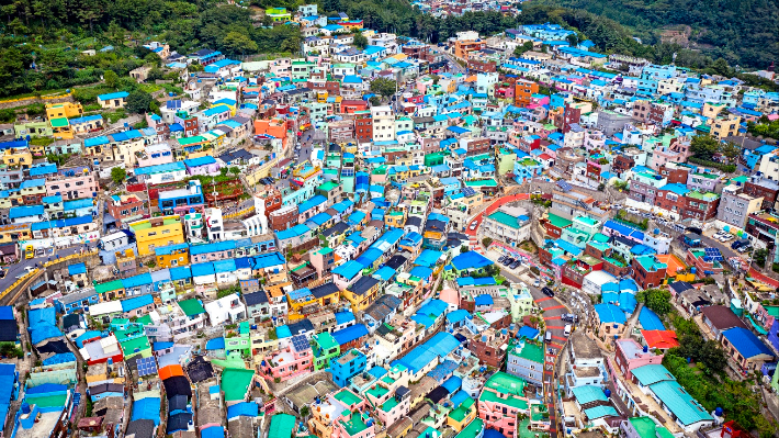 부산 감천문화마을. 부산시 제공