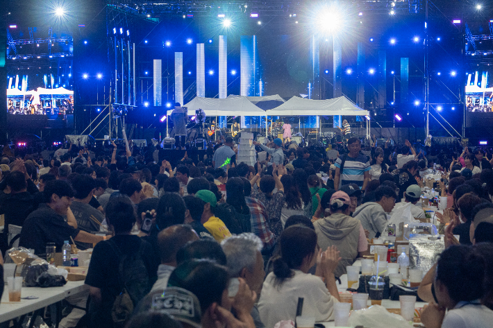 지난해 열린 군산 수제맥주&블루스 페스티벌. 군산시 제공