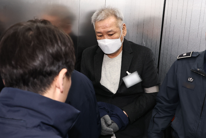 건진법사 전성배 씨. 연합뉴스