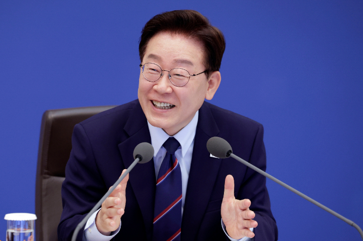 발언하는 이재명 대통령. 연합뉴스