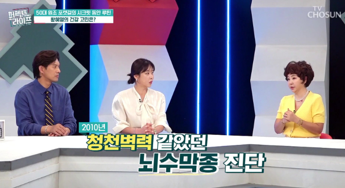 TV조선 예능 '퍼펙트 라이프' 방송 영상 캡처