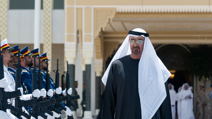셰이크 모하메드 빈 자예드 알 나얀 UAE 대통령. 연합뉴스