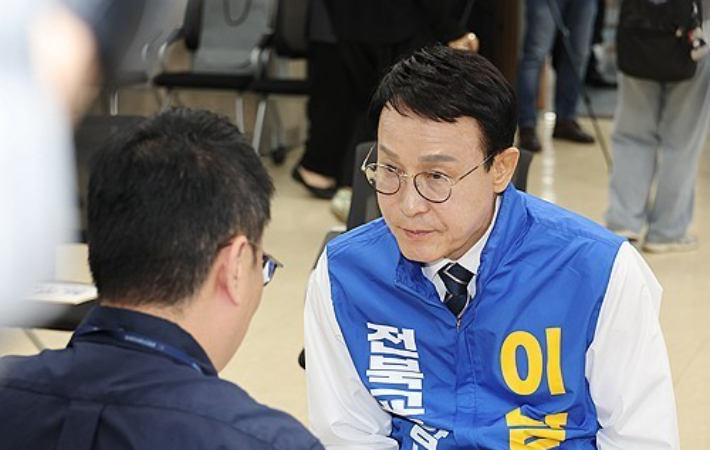 이남호 전북교육감 후보. 연합뉴스