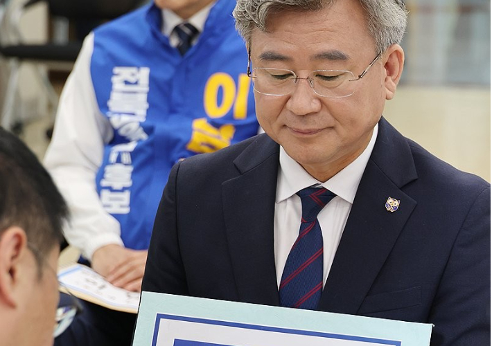 천호성 전북교육감 후보. 연합뉴스