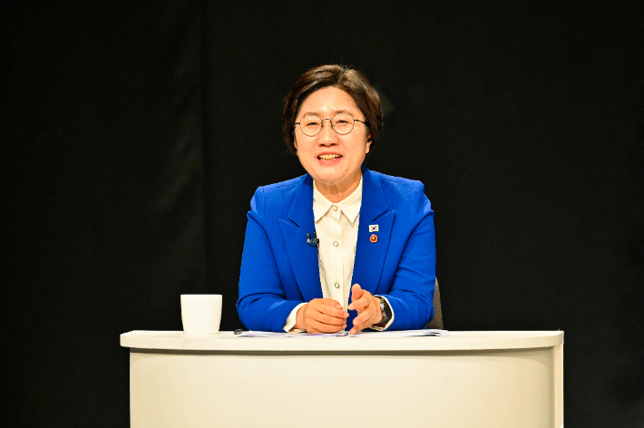 고의숙 후보. 제주일보 제공