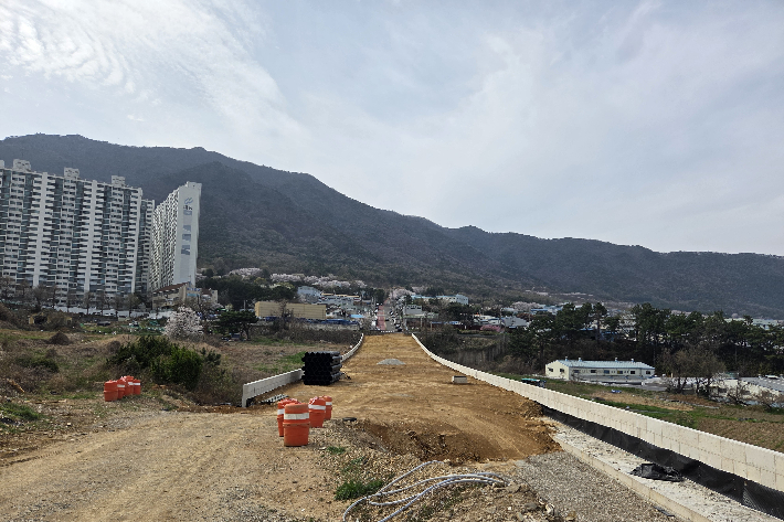 공사 현장. 양산시 제공