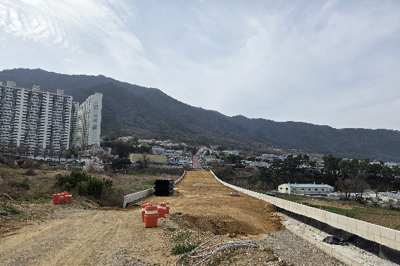 공사 현장. 양산시 제공