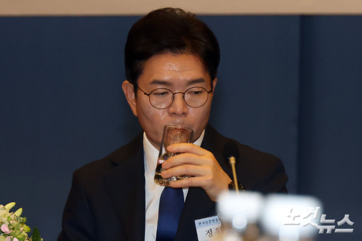 더불어민주당 정원오 서울시장 후보. 황진환 기자