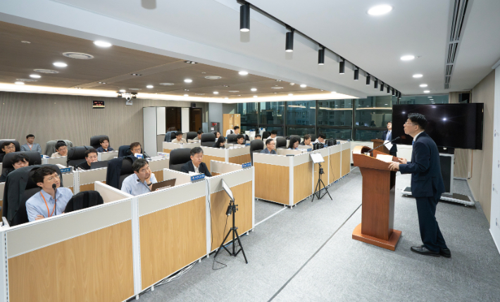 14일 해양수산부 기자실에서 황종우 장관이 기자 간담회를 열었다. 해양수산부 제공